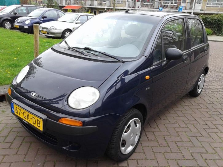 Daewoo Matiz 0.8 2000 Blauw Met Airco