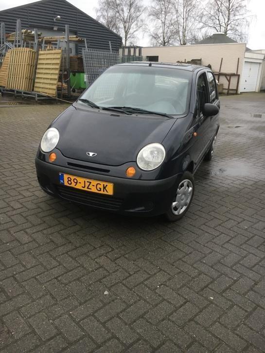 Daewoo Matiz 0.8 2002 Blauw- WEINIG KM 70500 - NIEUWE APK