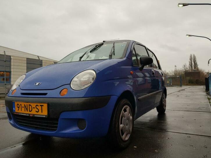 Daewoo Matiz 0.8 2003 Blauw 78800 km apk tot 10-10-2021