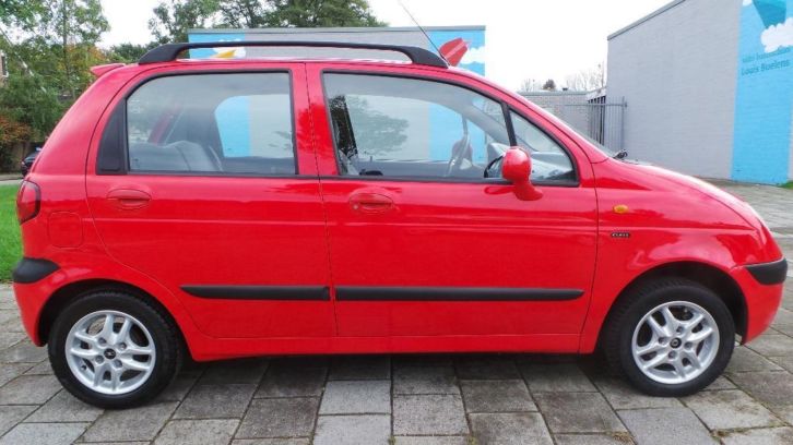 Daewoo Matiz 0.8 2003 Rood,N.A.Ponderhoudsboekjes nieuwstaat