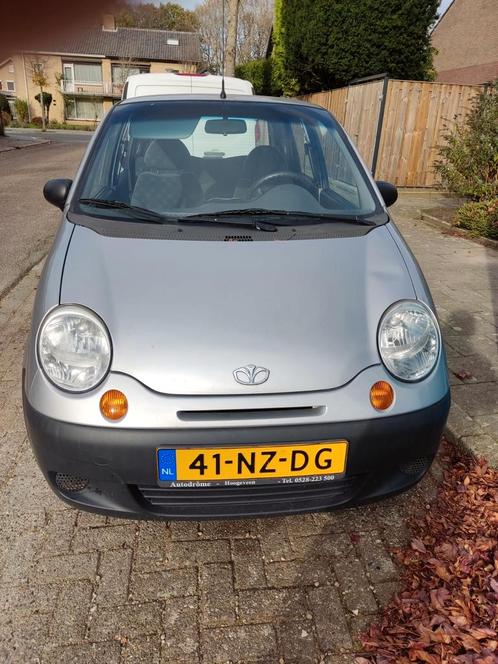 Daewoo Matiz 0.8, 2004 Grijs, (April 2023 Apk), banden nieuw