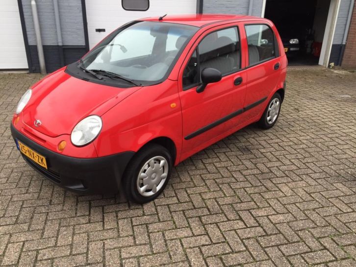 Daewoo Matiz 0.8 2004 Rood NW APK tot 6-4-2016