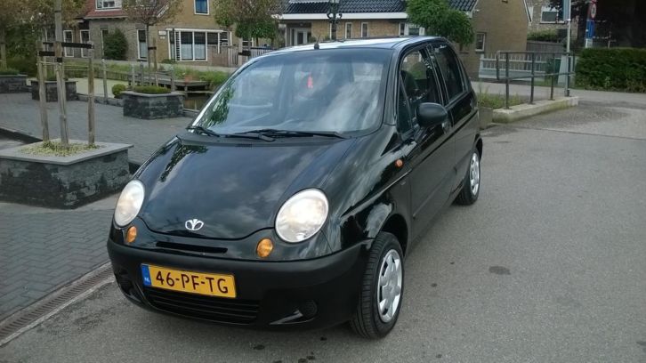 Daewoo Matiz 0.8 2004 Zwart..NETTE AUTO