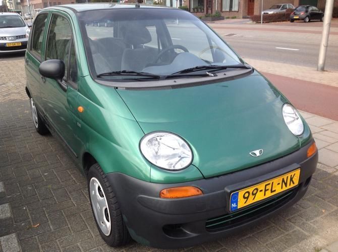 Daewoo Matiz 0.8 BJ 2000 Groen Nieuwe APK 30-11-2015