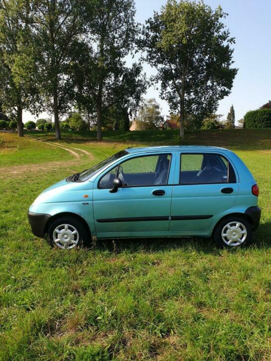 Daewoo Matiz 0.8 blauw met Nieuwe APK