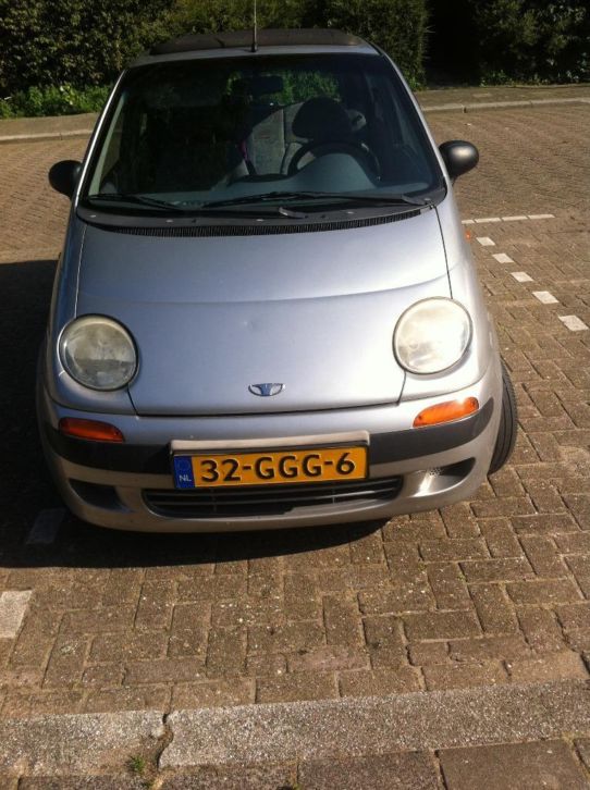 Daewoo Matiz 0.8 Grijs Cabrio super leuke auto KM NAP 