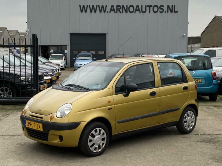 Daewoo Matiz 0.8 Style 5-DEURS, APK TOT 17-11-2021, STUURBEK