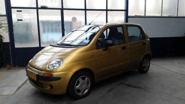 Daewoo Matiz 0.8ltr APK tm 08-15 Stuurbekr. 1999 Geel