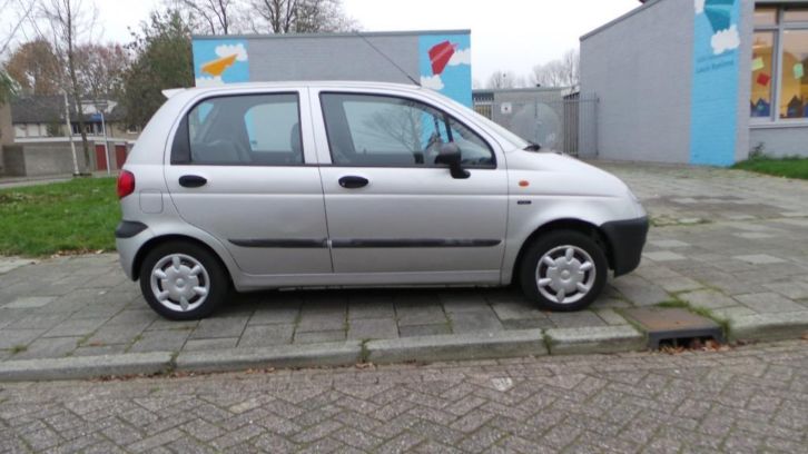 Daewoo Matiz 1.0 2003 Grijs airco 70dkm nw apk NAP.stuurbekr