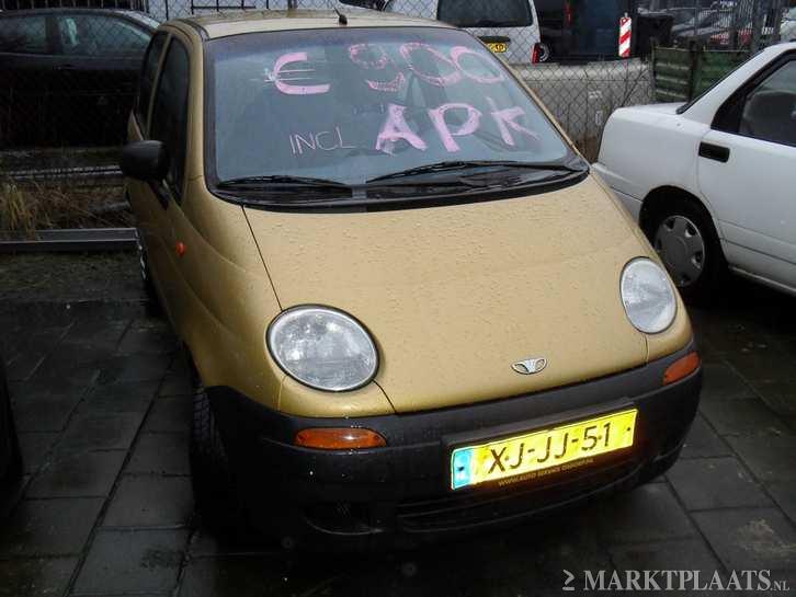 DAEWOO MATIZ Niet geregistreerd