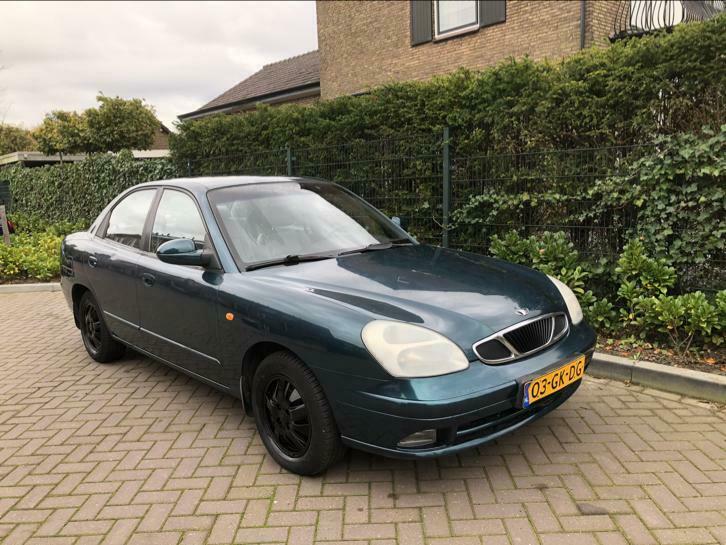 Daewoo Nubira 1.6 SDN 2000 Groen apk airco leer weinig km 