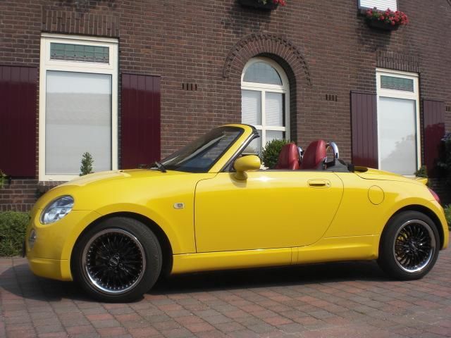 Daihatsu Copen 1.3 2009 Geel CABRIOLET SPORT UITVOERING LUXE