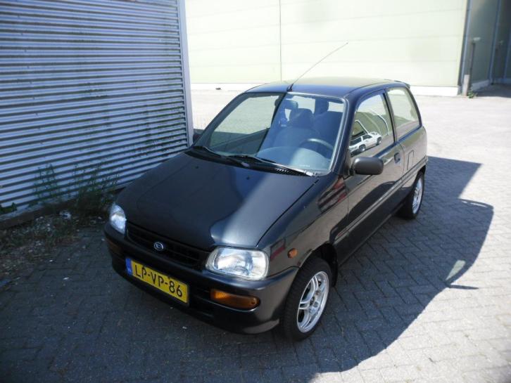 Daihatsu Cuore 0.8 1995 Zwart, APK 11-2018, 450 euro