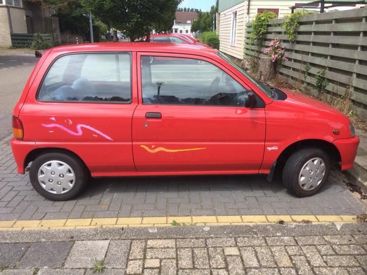 Daihatsu Cuore 0.8 1997 Rood 167.000 km