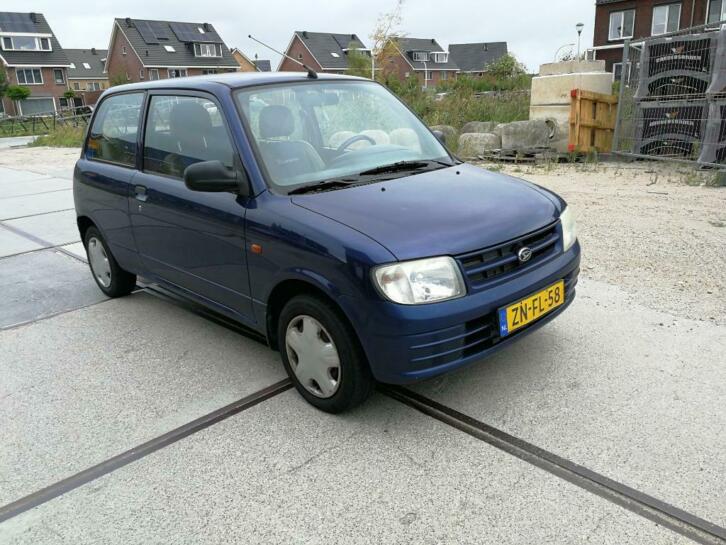 Daihatsu Cuore 1.0 1999 Blauw AIRCO nieuwe APK, zuinig