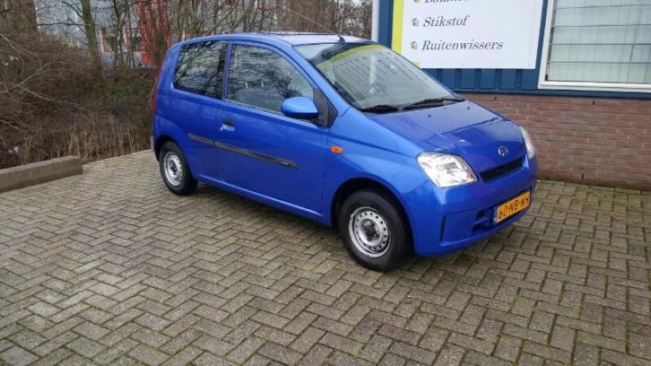 Daihatsu Cuore 1.0 2003 Blauw, Zeer leuke auto. Nieuwe APK 