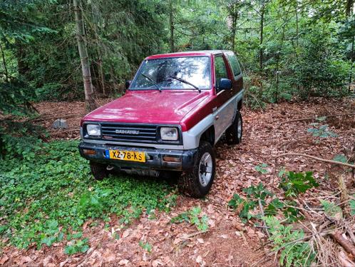 Daihatsu Feroza 1.6 I EL Resintop 4WD 16V U9 1990 Rood