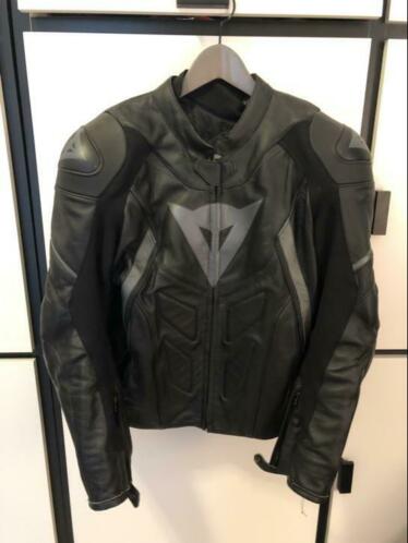 Dainese Leren Motorjas Fighter Maat 48  Wave D1G1 Rugpro.