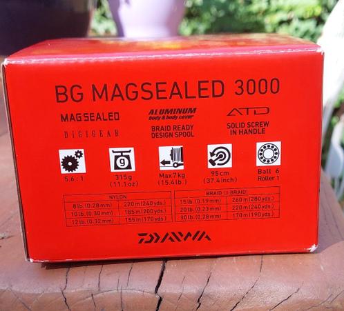 Daiwa BG Magsealed 3000 vismolen