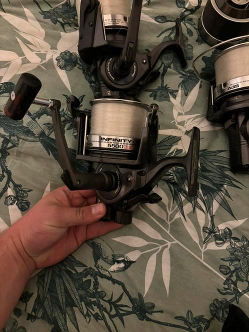 Daiwa infinity 5500br 3 stuks kapermolens