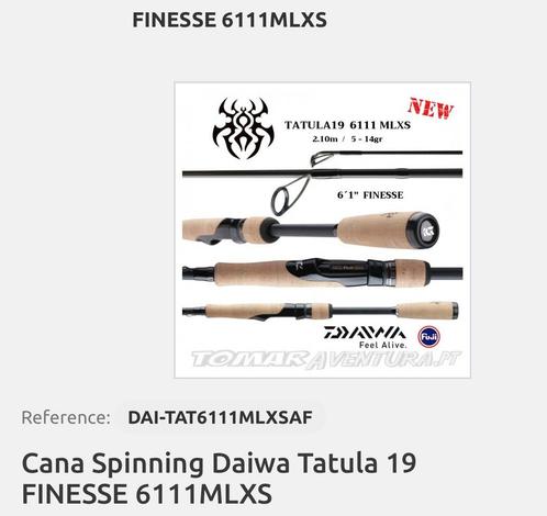Daiwa Tatula spinhengel