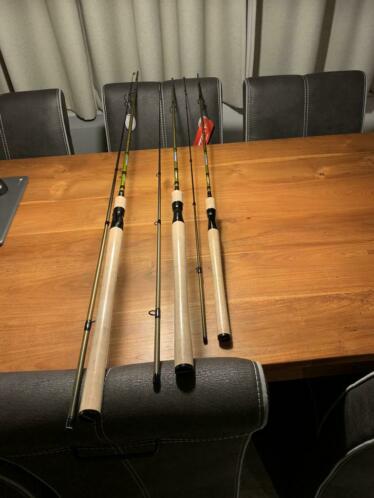 dam classic spinhengels  2,1 - 2,4 en 2,7m div gewichten