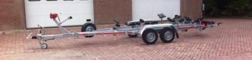 Damco Boottrailer Tandemasser DK-2001 kantelbaar