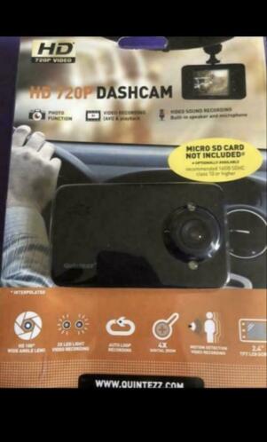 Dashcam dashboard camera  auto  nieuw  gesealed