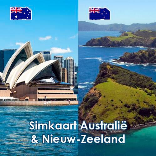 Data Simkaart Australi amp Nieuw Zeeland - 3GB