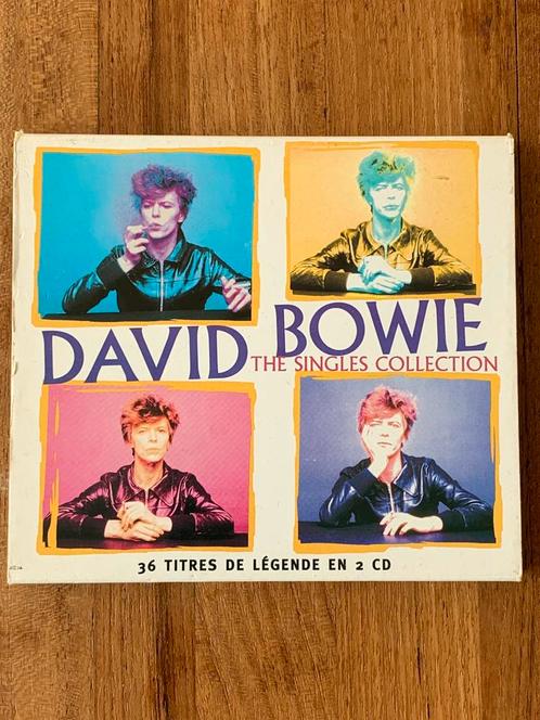 David Bowie 2CD The Singles Collection, Rare Franse hoes