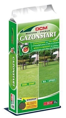 DCM Gazonstart - een opkikker voor beschadigd gazon