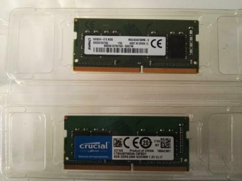 DDR4 - 2400 SODIMM 2 X 8 Gig