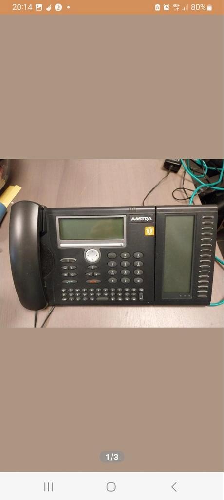 De Aastra 5380 IP is een Operator model telefooncentrale