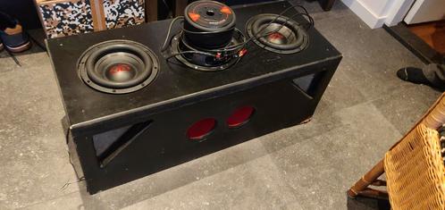 De audio 3x 8 inch dd508 D2 1200 watt rms