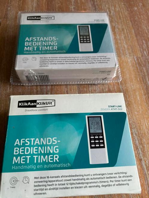 De KlikaanKlikuit Afstandsbediening met timer