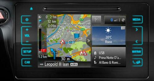 De NIEUWSTE Toyota navigatie update Touch amp Go 2021-2022 v1