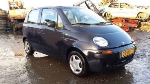 Deawoo Matiz van 1999 (blauw) VOOR ONDERDELEN