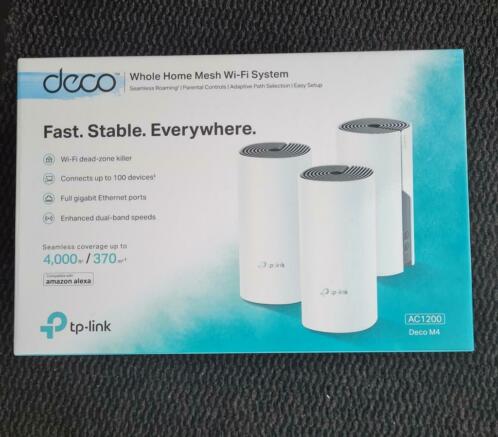 Deco wifi boosters nieuw in doos