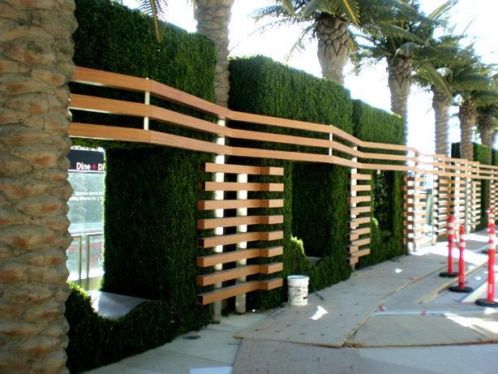 Decoratie tuinscherm terrasscherm windscherm kunsthaag