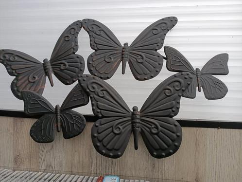 Decoratieve metalen vlinders