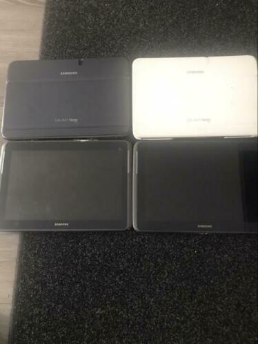  defect Samsung tablet 4 stuk met extra accu039s