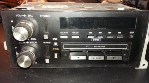 Delco autoradio cassette speler