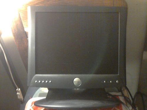 Dell 15 inch monitor met VGA en DVI. 