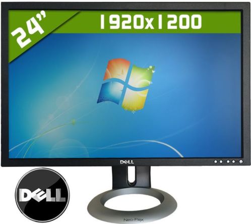 Dell 24 inch UltraSharp Monitor met Garantie 1920x1200