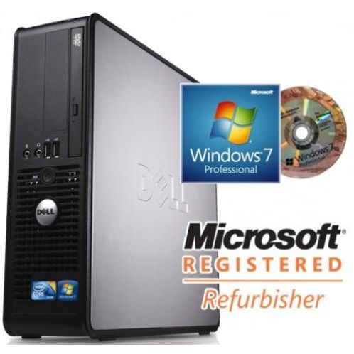 DELL 755 C2D 3.0Ghz 4GB 1000GB DVDRW HDMI Windows 7 V.A 63