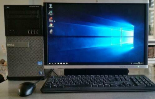 Dell 9010 Core i7  3.40GHz 8gb ddr3 2000gb schijf 22034scherm