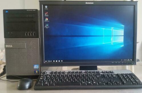 Dell 990 Core i7  3.40GHz 8gb ddr3 2tb schijf 22034scherm