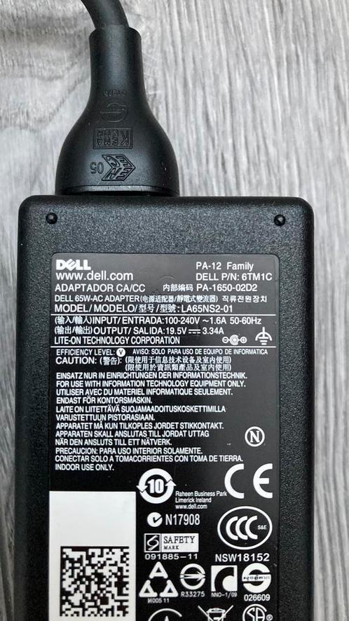 DELL ADAPTERS 65W normaal plug