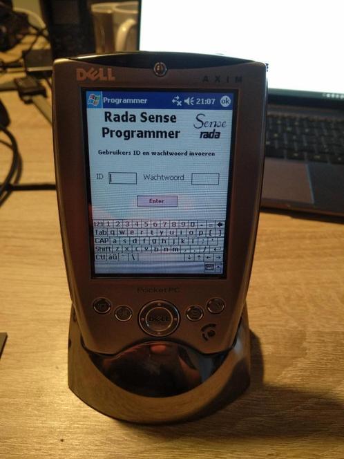 Dell AXIS X5 PDA Met Rada Sense software en IR