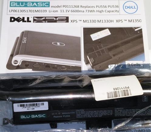 Dell Blu-Basic PU556 PU563 Li-ion 11.1V 10.8V 6600mA 73Wh